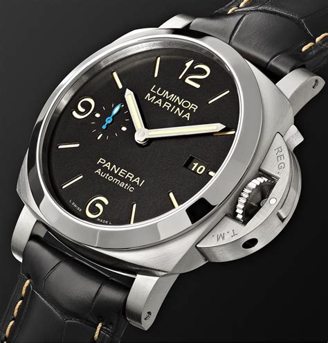 black panerai luminor marina|panerai luminor marina automatic 44mm.